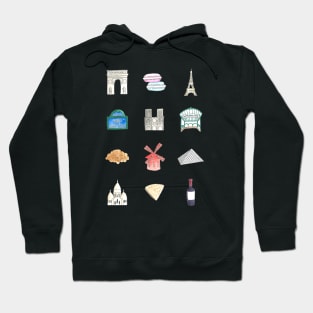 Paris Icons Hoodie